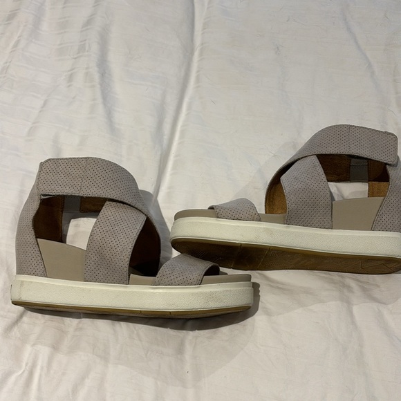 Dr Scholls wedge sandals 7.5 - Picture 2 of 4